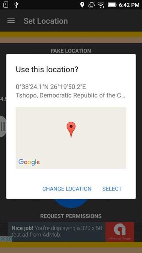 Fake GPS Location Spoofer скриншот 7