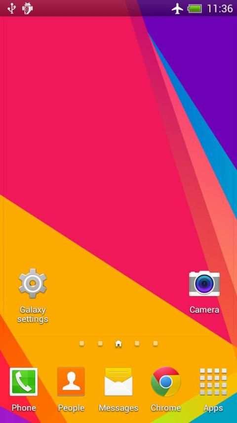 GS Launcher (Galaxy S6) स्क्रीनशॉट 3