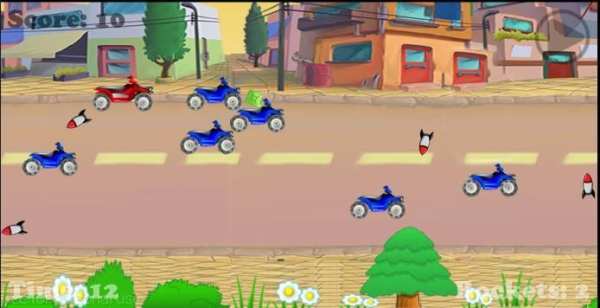 Kids Car Racing Game скриншот 2