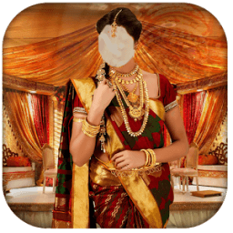 Indian Bridal Photo Montage أيقونة