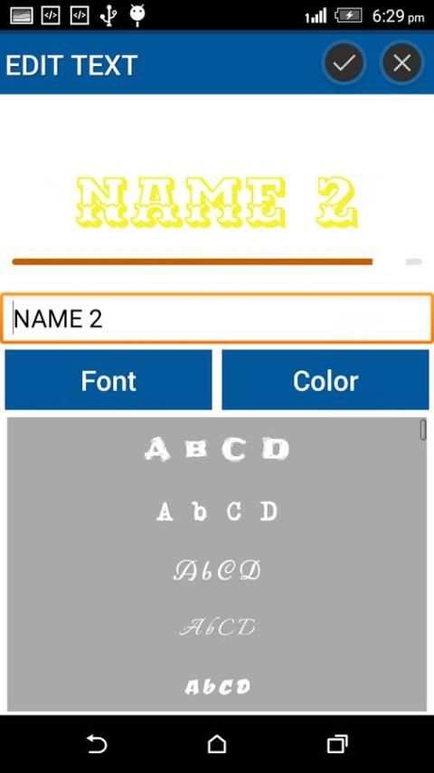 My name 3D live wallpaper स्क्रीनशॉट 4