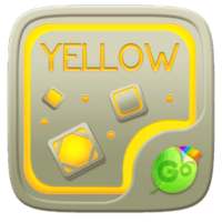 Yellow GO Keyboard Theme