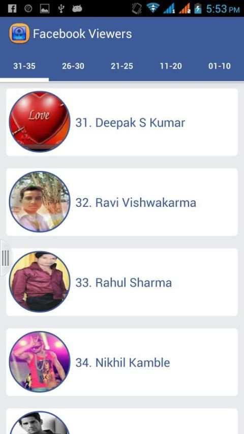 Profile Stalkers स्क्रीनशॉट 4