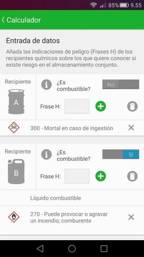 Almacenamiento p. químicos 5 تصوير الشاشة