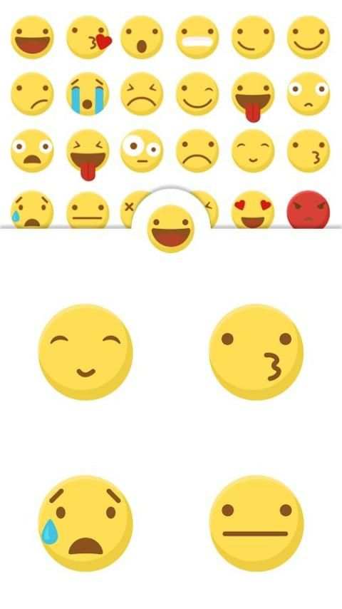 Smiles Emotions Emoji Stickers 3 تصوير الشاشة