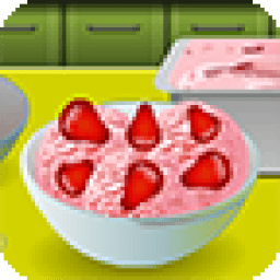 Homemade Strawberry Ice Cream icon
