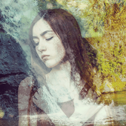 Waterfall Photo Blend أيقونة