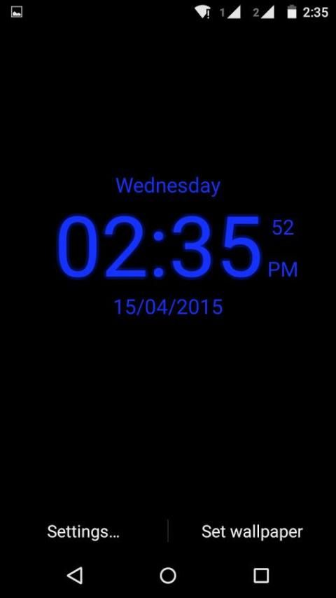 LED Digital Clock स्क्रीनशॉट 6