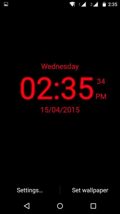 LED Digital Clock स्क्रीनशॉट 7