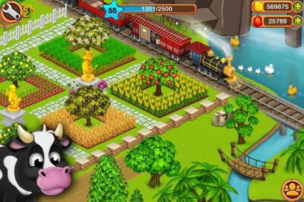 القش ركوب - مزرعة لعبة يوم screenshot 7