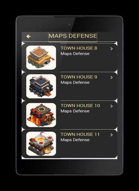 Maps for Clash of Clans 2016 скриншот 3
