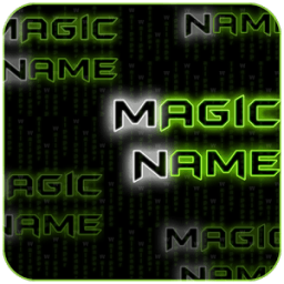 ikon Magic Name Live Wallpaper