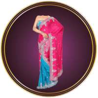 Foto editor pernikahan saree logo