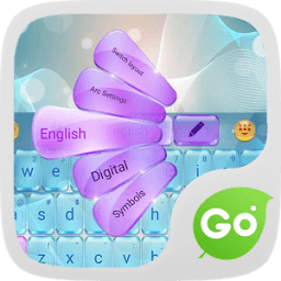 Awesome Glass Keyboard Theme أيقونة