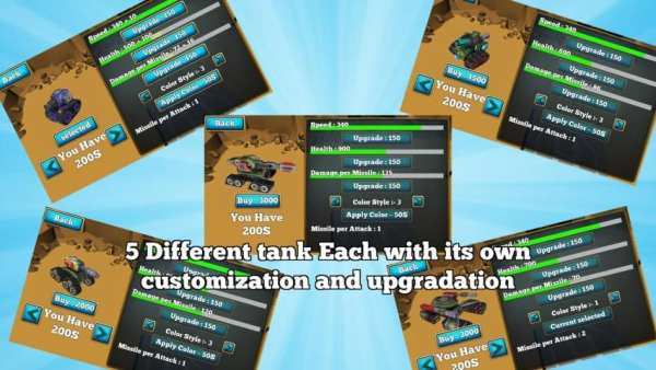 Multiplayer Tank Militia Games स्क्रीनशॉट 4