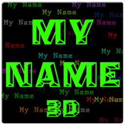 My Name Moving 3d أيقونة