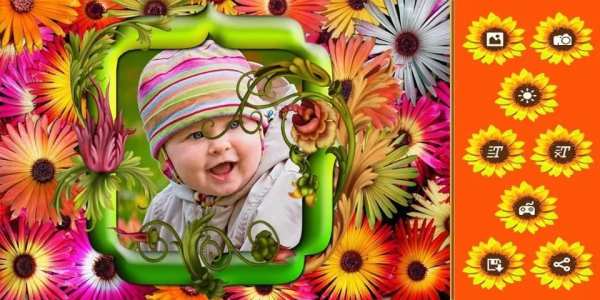 Flower Photo Frame screenshot 2
