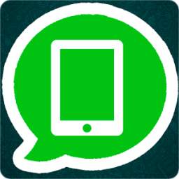 Install Whatsapp on tablet 1.0