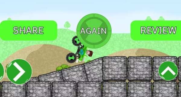 Ben Car 10 racing game 4 تصوير الشاشة