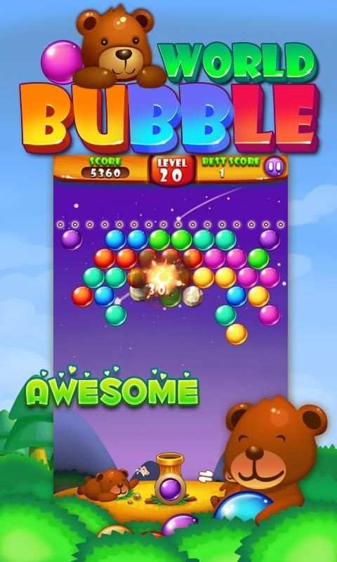 Bubble Bear World screenshot 3