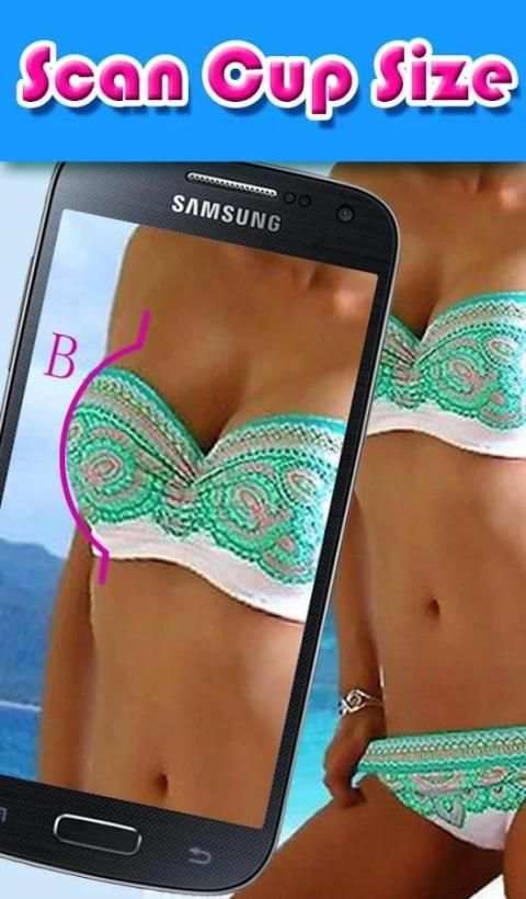 Bra Cup Size Scanner Prank स्क्रीनशॉट 1