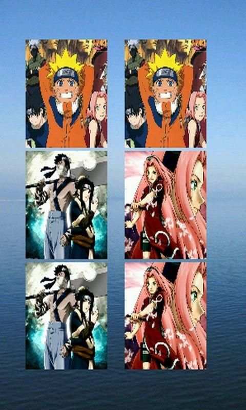 Naruto Memory скриншот 1