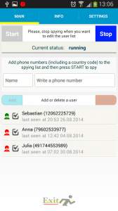 WhatsApp Spy screenshot 1