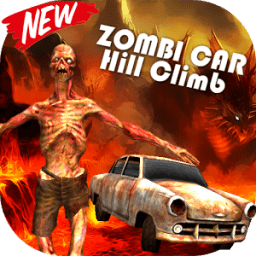 Zombie Car Hill Climb 3D icon