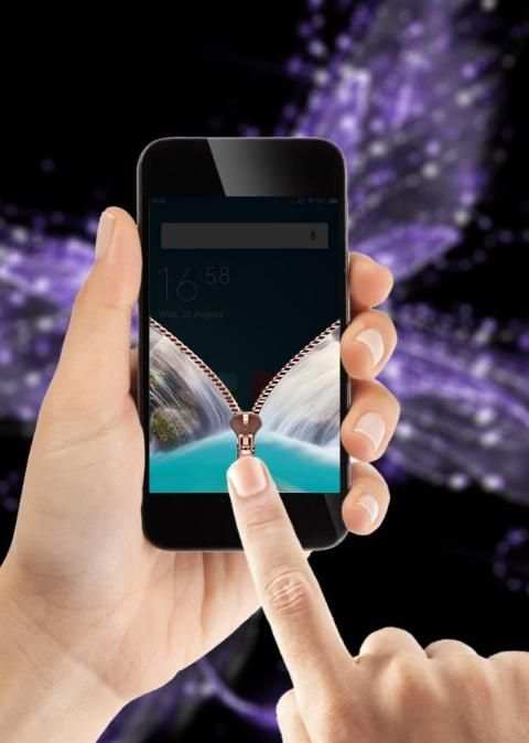 Beautiful Zipper Lock Screen 1 تصوير الشاشة