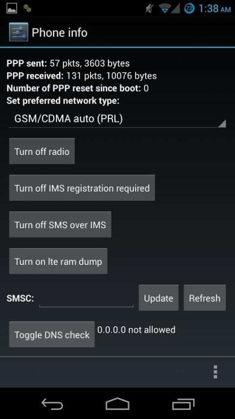 Advanced Signal Status screenshot 5