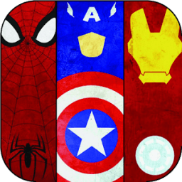 Zig-Zag Superheros 3D Racing أيقونة