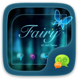 (FREE) GO SMS PRO FAIRY THEME أيقونة