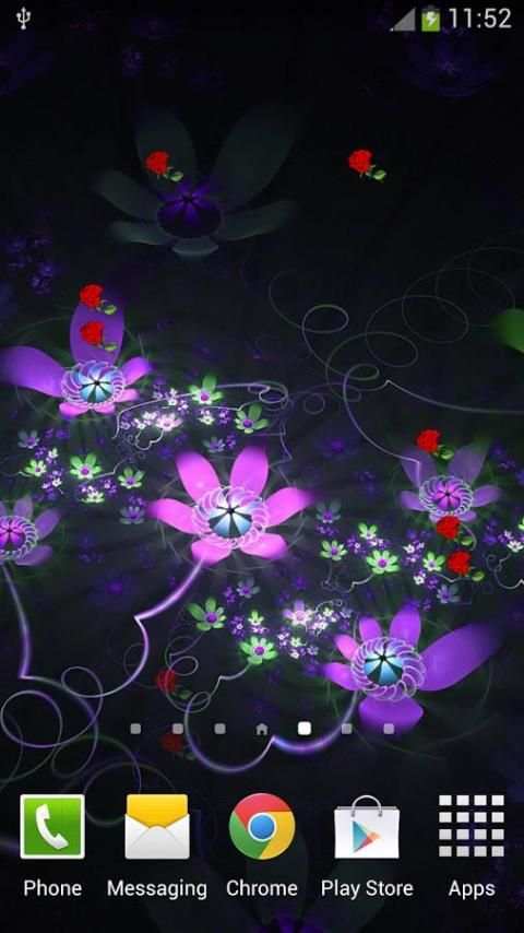 Fantasy Flowers Live Wallpaper screenshot 5