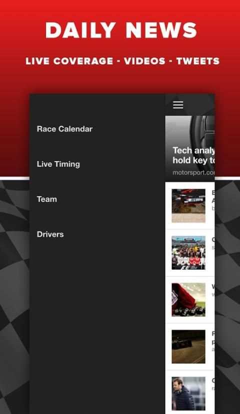 Live Grand Prix - Formula News 1 تصوير الشاشة