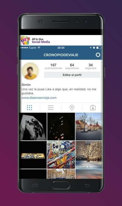 All In One Social Media 3 تصوير الشاشة