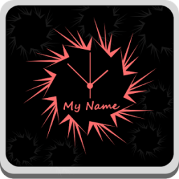 My Name Clock Live Wallpaper иконка