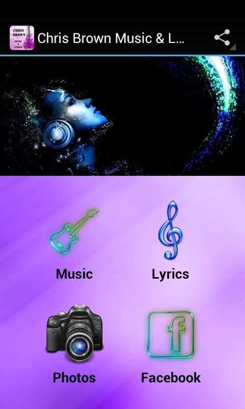 Chris Brown Music & Lyrics 3 تصوير الشاشة