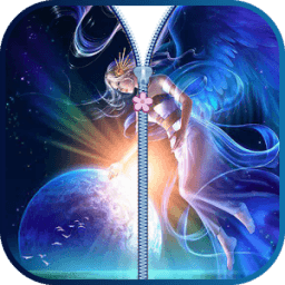 Angel Zipper Lock أيقونة