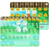 Sunny Dolls Emoji Keyboard