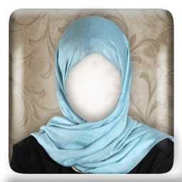 Burka Woman Fashion Photo Suit icon