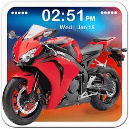 Byke Lock Screen - Racing Bike icon