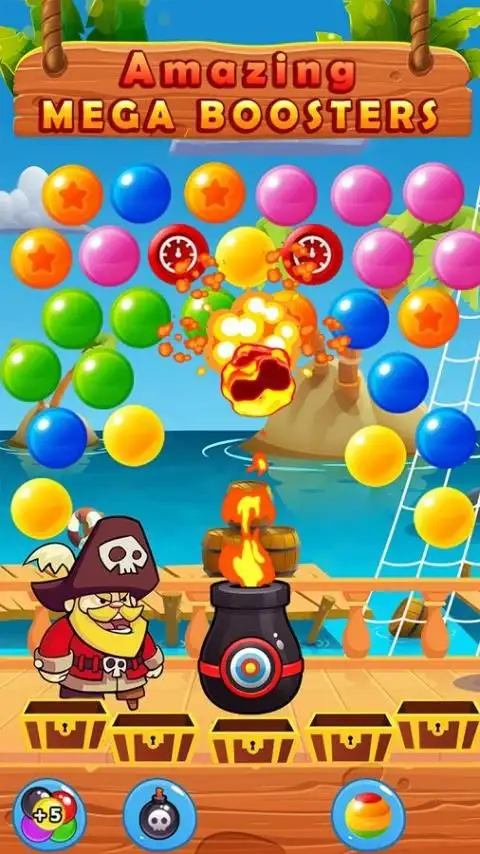 pirate bubble shooter HD::Appstore for Android