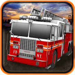 Firefighter Truck Simulator 3D أيقونة