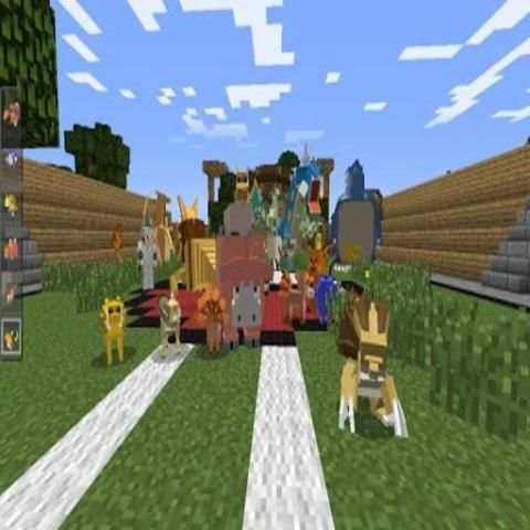 Pixelmon MOD MCPE 0.15.0 screenshot 1