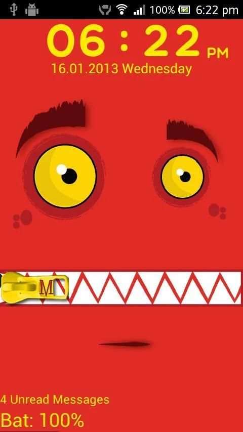 Monster Zipper Go Locker скриншот 5