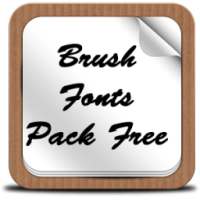 Brush Fonts Pack Free on 9Apps