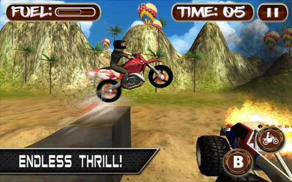 Bike Racing Rider Stunt Escape screenshot 9