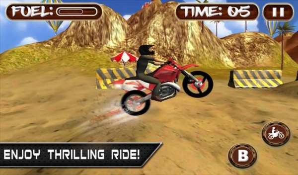 Bike Racing Rider Stunt Escape screenshot 1