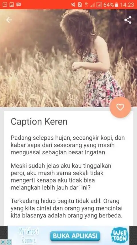 Caption Ig Romantis Cinta Apk Download 2021 Free 9apps