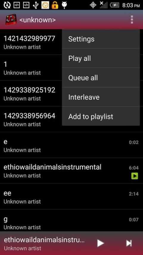 DJ MP3 Player स्क्रीनशॉट 3